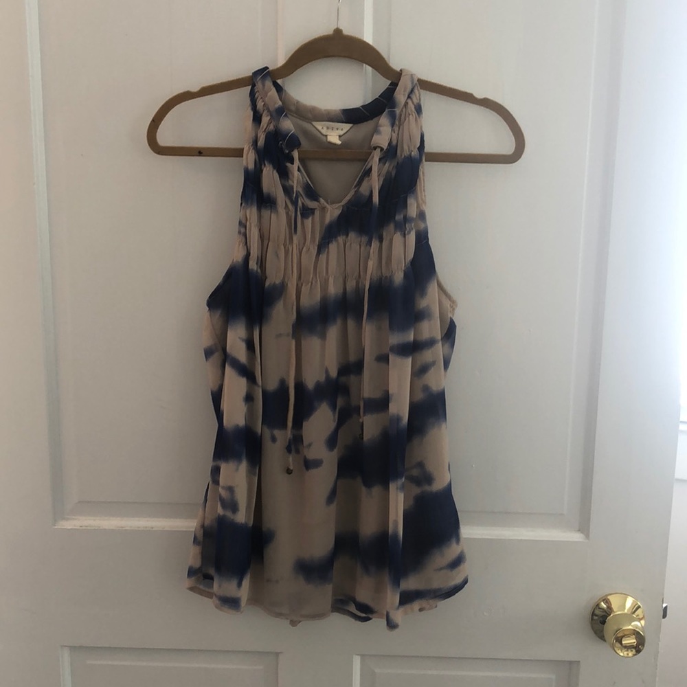 ADIVA tiedye tank, with strings,